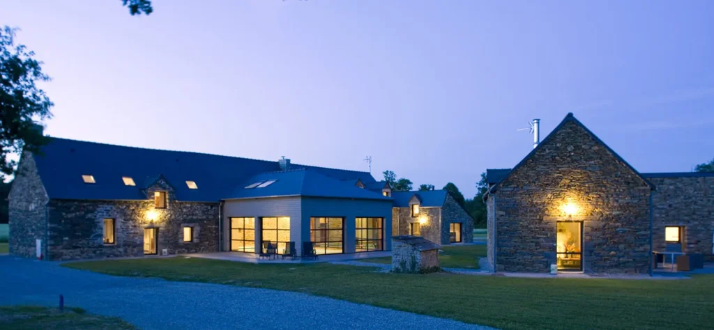 Gites du Bois Peschard - Bretagne - Morbihan - Vue sur les gites