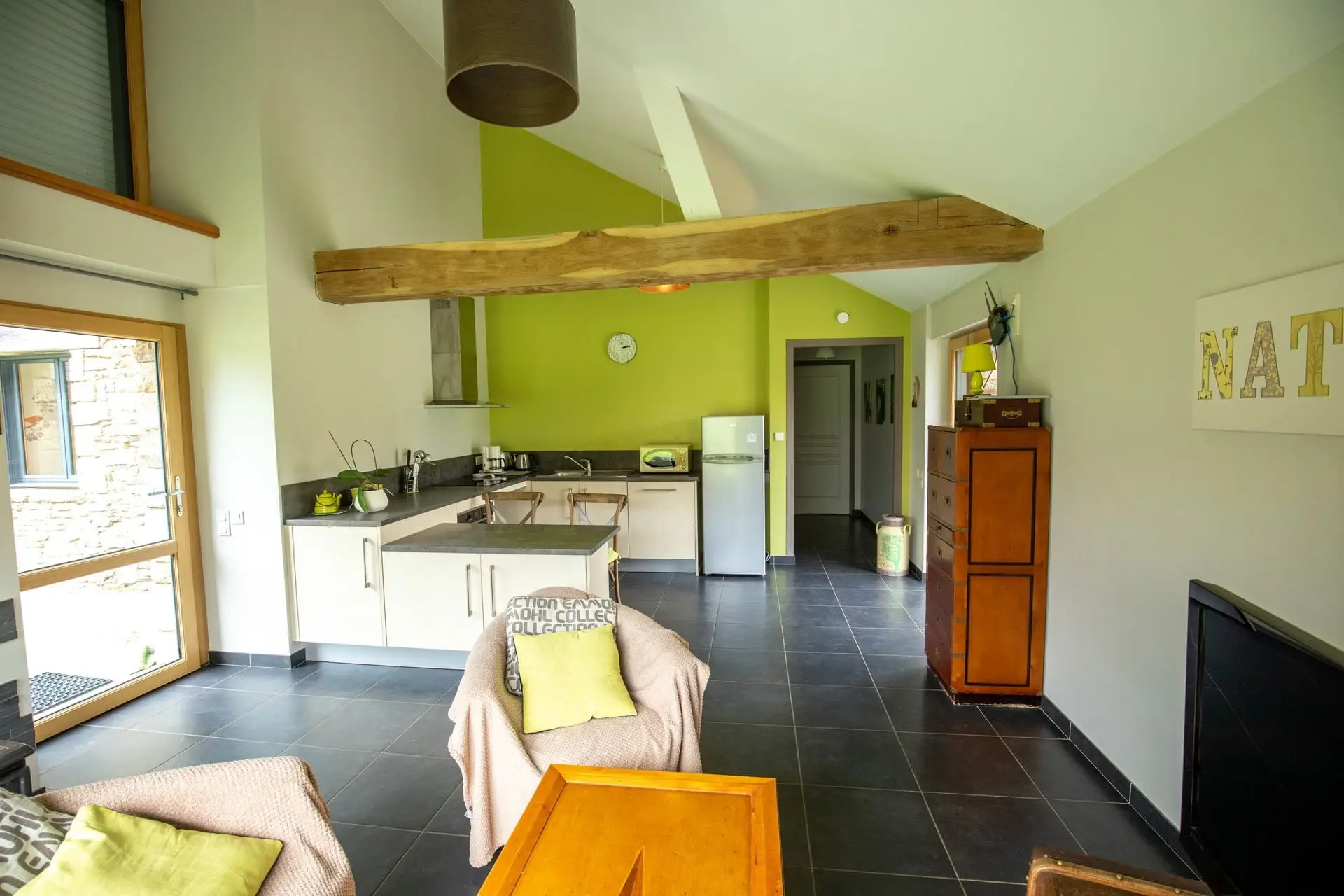 Gites du bois Peschard - Bretagne - Morbihan - Salle de bain Gite le Hêtre