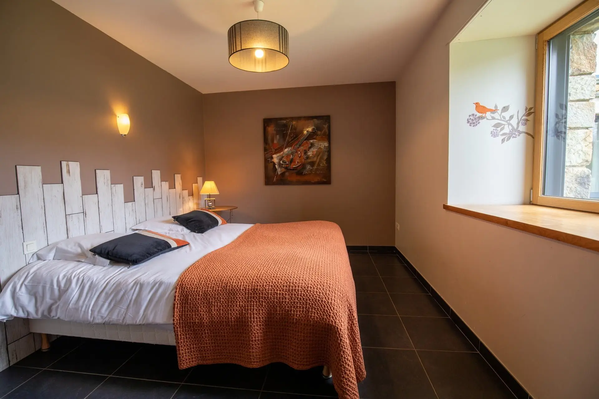 Gites du bois Peschard - Bretagne - Morbihan - Chambre Gite le Hêtre