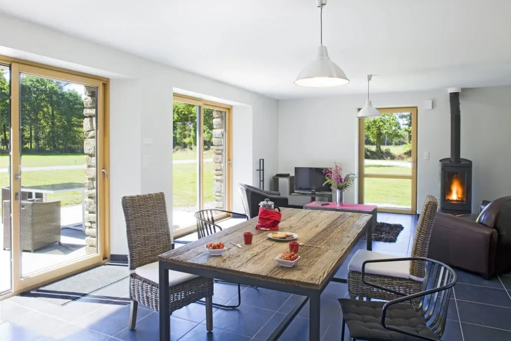 Gite du bois Peschard - Bretagne - Morbihan - Séjour Salon Gite le Châtaigner