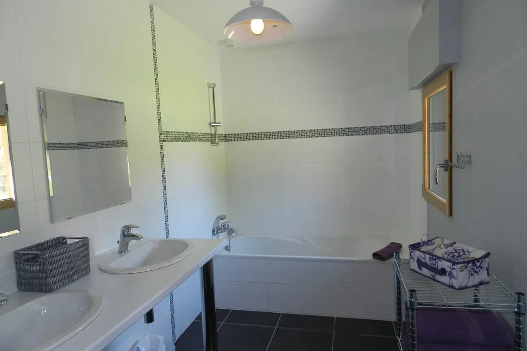 Gite du bois Peschard - Bretagne - Morbihan - Salle de bain Gite le Châtaigner