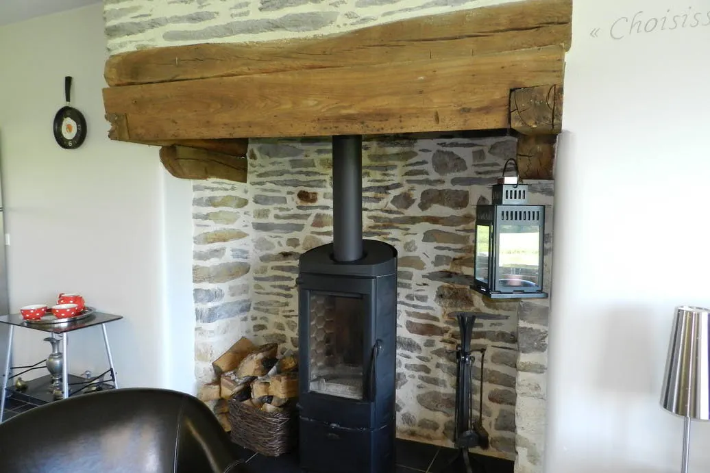 Gite du bois Peschard - Bretagne - Morbihan - Poêle Gite le le Chêne