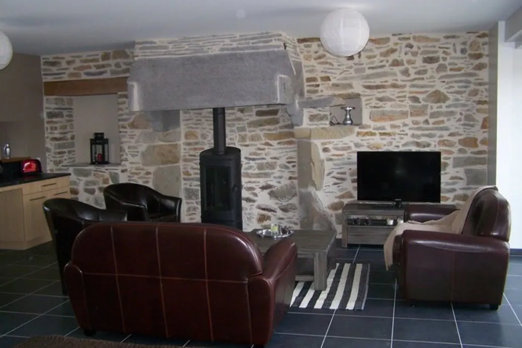 Gites du bois Peschard - Bretagne - Morbihan - Salon Gite le Hêtre